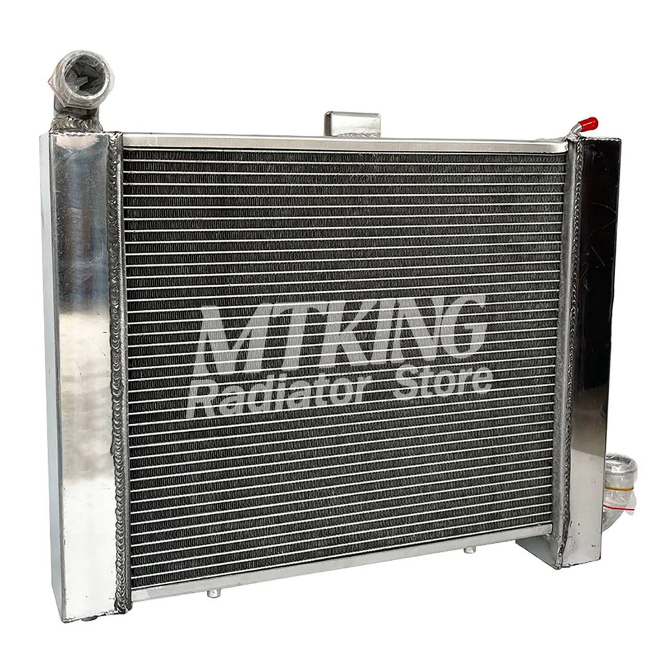 Radiador de aluminio para Chevrolet Corvette MT 1963-1972 1971 70 69 68 67 66 Foto 4 de 4