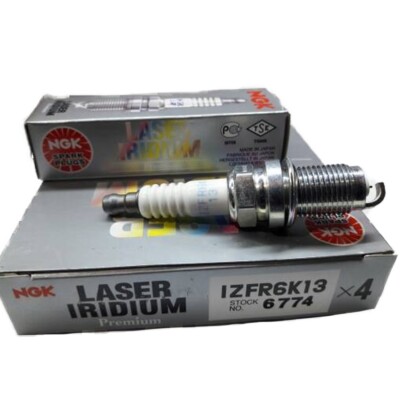 4pc Genuine JAPAN NGK Laser Iridium Spark Plug IZFR6K13 For Honda