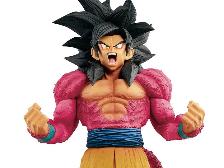 Dragonball Z ~ 13" SUPER SAIYAN 4 (SSIV) GOKU "EL PINCEL" ESTATUA ~ Banpresto Foto 2 de 3