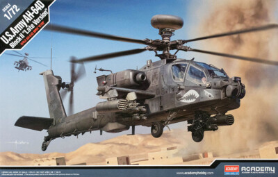 ACADEMY 12551. AH-64D Apache Block II Iraq 2009 - Late Version. Bausatz Maßstab 1/72