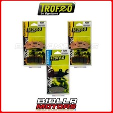 KAWASAKI H2 SX NINJA SE+ 1000 2019 FRONT TROPHY BRAKE PAD KIT + POSTER