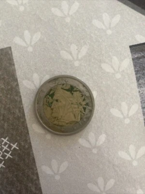 Pièce Rare, 2 Euro, 2002, Danté Alighieri, Rome, Italie - Photo 1/4
