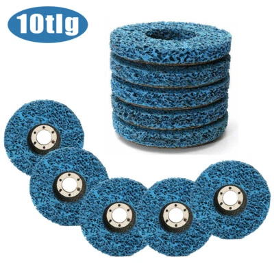 10x Rostio CSD Scheibe 125mm für Winkelschleifer Staubfrei Polieren Stahl - Bild 1 von 4