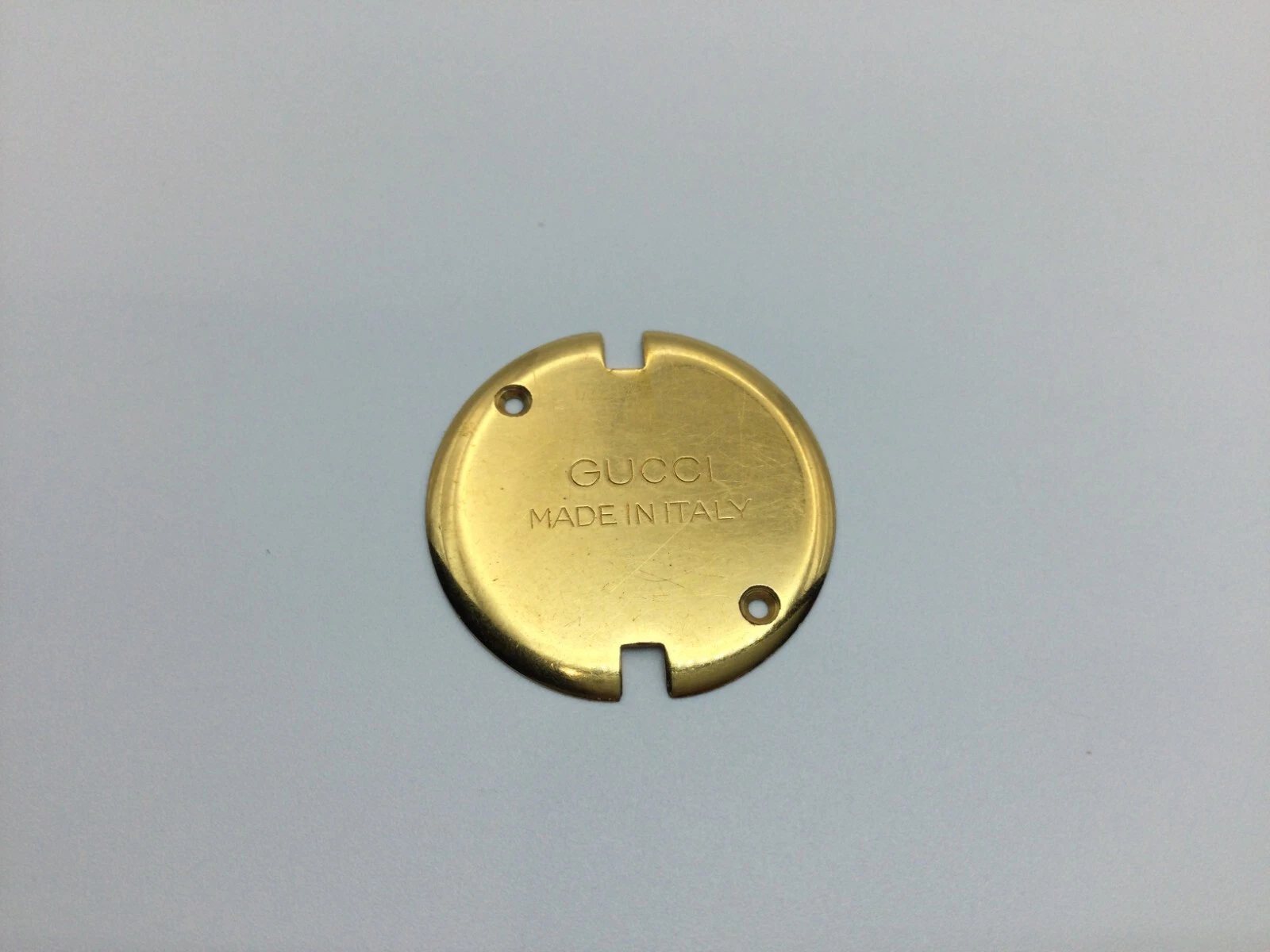 VINTAGE GUCCI ANNÉES 70 LUNETTE INTERCHANGEABLE BOÎTIER DE MONTRE COUVERCLE ARRIÈRE