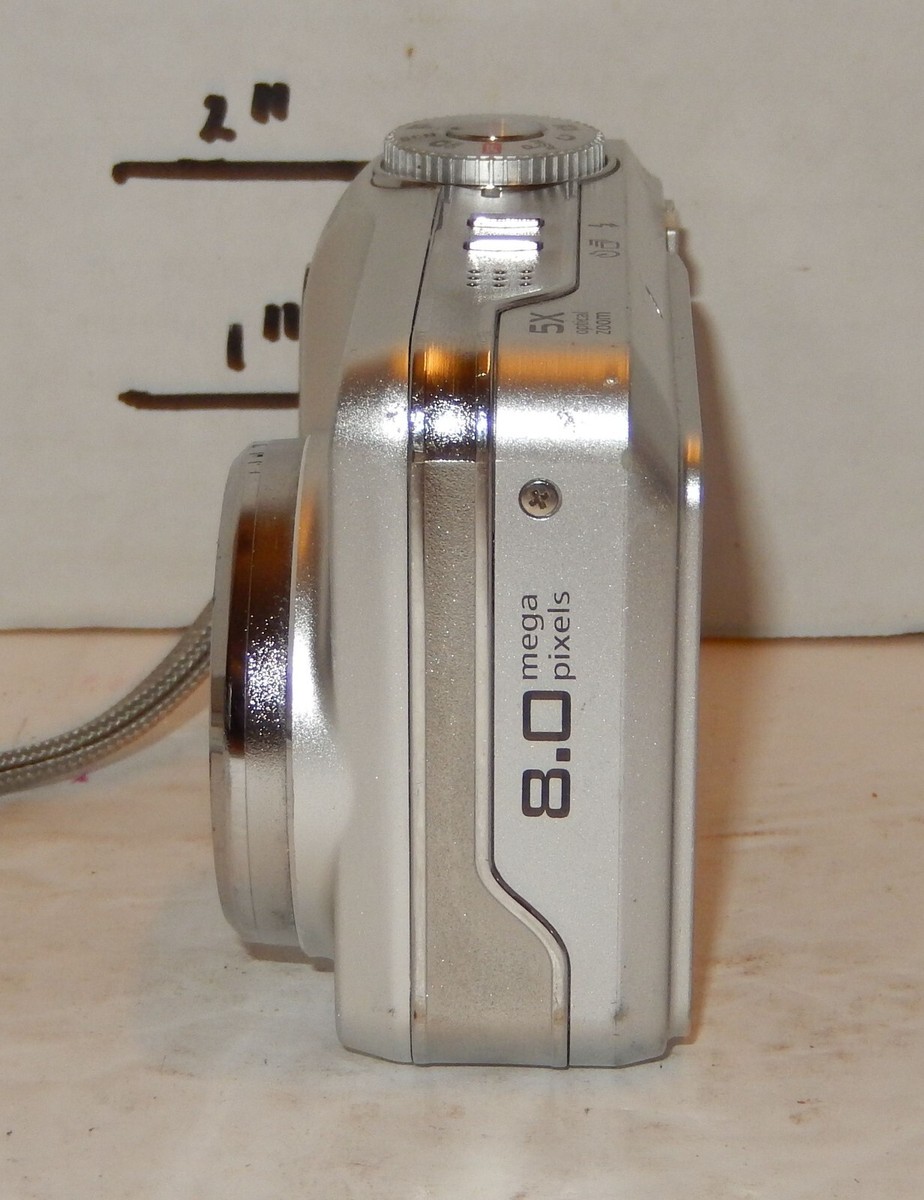 Kodak EasyShare C875 8.0MP Digital Camera - Silver Tested Works