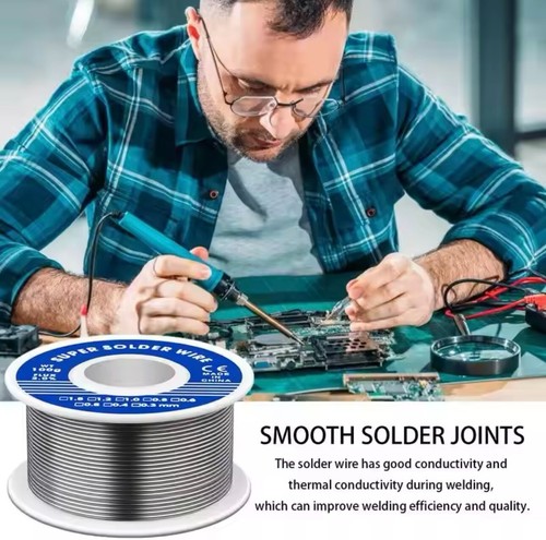 Filo di stagno per saldatura 1.0 mm elettronica per uso professionale domestico - Foto 4 di 9