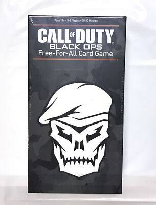 Call of Duty Black Ops Free for All Card Game. Age 17+. 3-8 Players. Brand new;)