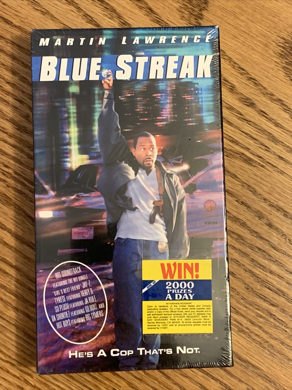 Blue Streak VHS Martin Lawrence NEW SEALED Video 1999 43396038936 eBay