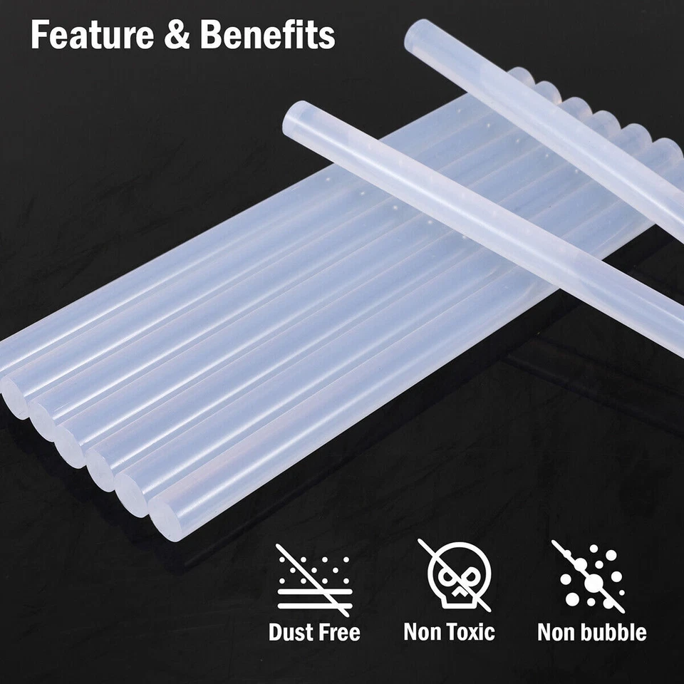 12/48 шт. 7x200 мм термоклеящиеся клеевые палочки для ремонта вмятин в автомобиле - Изображение 4 из 4