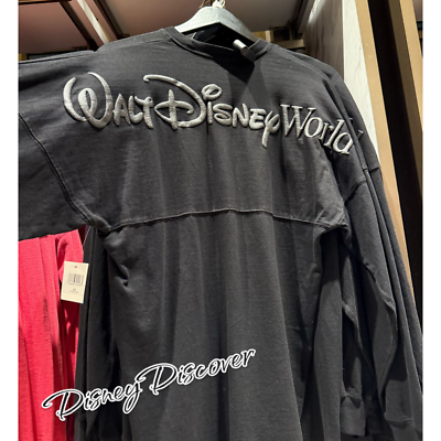 Walt Disney World Spirit Jersey Monochrome Black on Black