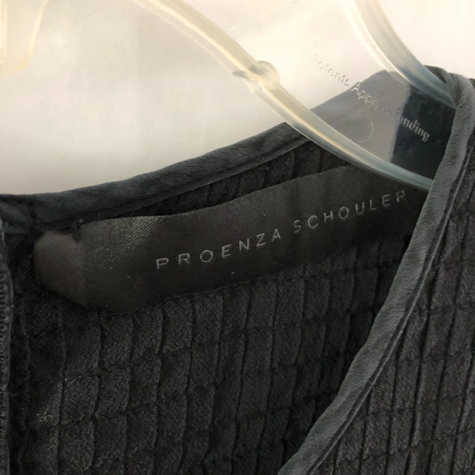 VESTIDO PROENZA SCHOULER MUJER SEDA MULTICOLOR TALLA 4 CINTURA CAÍDA SIN MANGAS Foto 2 de 4