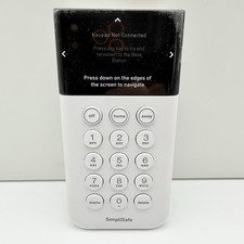 SimpliSafe SSKP3-W Keypad White Wireless Touch-to-Wake Home Security GEN 3