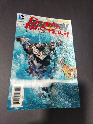 Aquaman #23.2 (2011) ~ DC ~3D Lenticular Cover Nice NM- Hard to Find