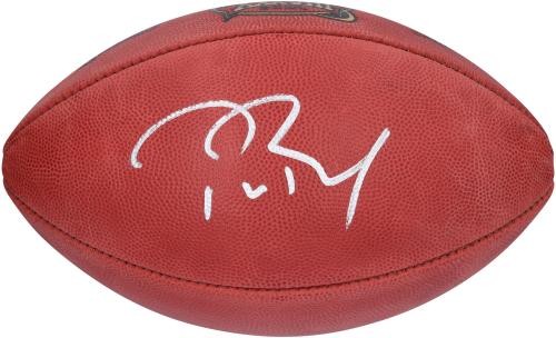 Tom Brady New England Patriots Auto Wilson Super Bowl Football