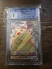 CGC 9 Pokémon Pikachu VMAX 44/185 Vivid Voltage Series