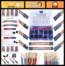 2.5mm Male  Female Connector Kit, Compatible with Molex SL, 2-10 Pin, 22AWG Pre