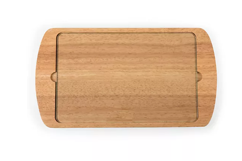 Picnic Time Billboard Glass Top Serving Tray - Picture 3 of 6