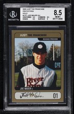 2002 Just Minors Gold Joe Mauer #JTF.01 BGS 8.5 HOF 0q3