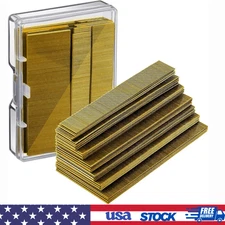 23 Gauge Headless Pin Nails – 7 Sizes Assorted Galvanized Brad Nails Set