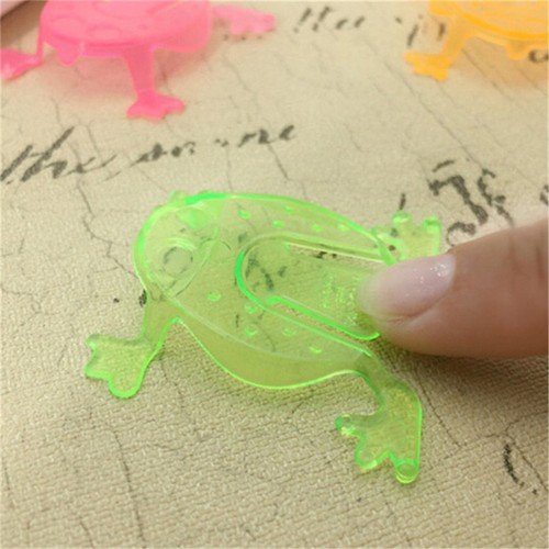 10PCS Jumping Frog Hoppers Game Kids Party Favor Kids Birthday Party Toys .l8