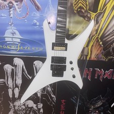 Jackson JS Series Warrior JS32 Snow White Electric Guitar with Warman Pickups