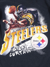 Vintage Pittsburgh Steelers Ben Roethlisberger T Shirt XL 90s NFL Football Tee