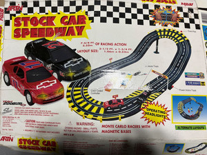 Vintage ARTIN Stock Car Speedway SLOT CAR RACE TRACK untested