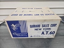 Vintage Garrard  AT60 Turntable NOS
