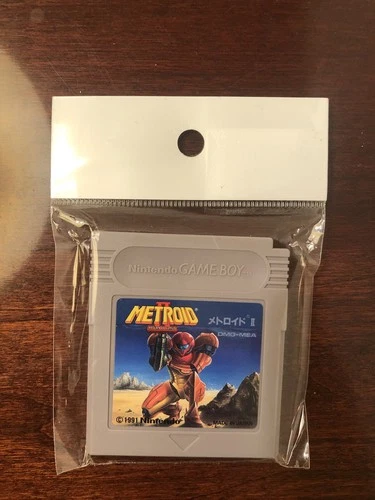 Metroid II Return of Samus Nintendo Game Boy 1991 Cart Japanese Ver US Seller