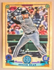 2019 Topps Gypsy Queen #199 Austin Dean Miami Marlins Rookie