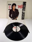 MICHAEL JACKSON - BAD LP VINYL Original UK 1st Press Album Rare Sticker Warp