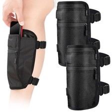 Cell Phone Calf/Leg Band Holster 2 Pack Nonslip Band Smartphone Holder with A...