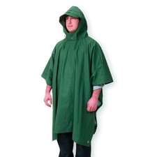 Condor 1Ejy1 Rain Poncho, Green, Universal