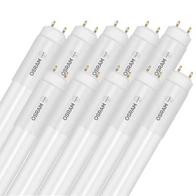 10 X Osram LED T8 Tubo Substitube HF pro Ultra Output 150cm 23W/840 4000K Evg