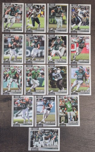 2026 Topps Football Philadelphia Eagles Complete Team Set 16 Cards