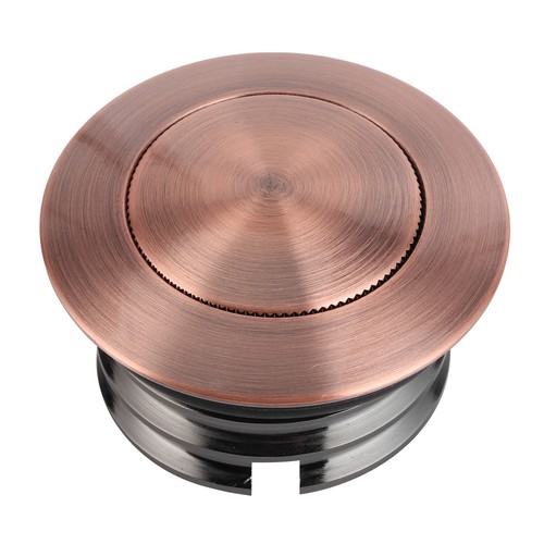 Fuel Tank Cover Push Type CNC Aluminum Alloy Oil Filler Cap Replacement - Picture 4 of 14