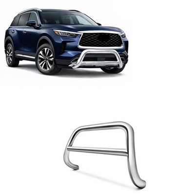 Black Horse A Bar Sport Push Bar No Skid Stainless Fits 22-25 Nissan Pathfinder