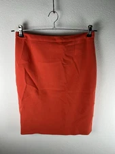 Hugo Boss Women's Casual Office Skirt Orange Size S