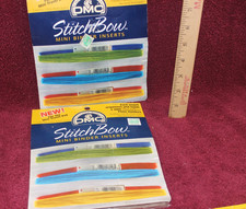 2 DMC Stitchbow Mini Binder Inserts - 3 Mini Binder Inserts Each
