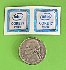 2Pcs Intel CORE i7 -Silver and Blue Laptop St...
