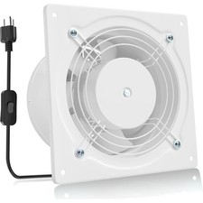 HG Power 6 Inch Exhaust Fan 308 CFM Wall Ventilation Fan