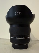 ROKINON  SP (SPECIAL PERFORMANCE} 14mm f2.4 ULTRA WIDE ANGLE LENS for NIKON F