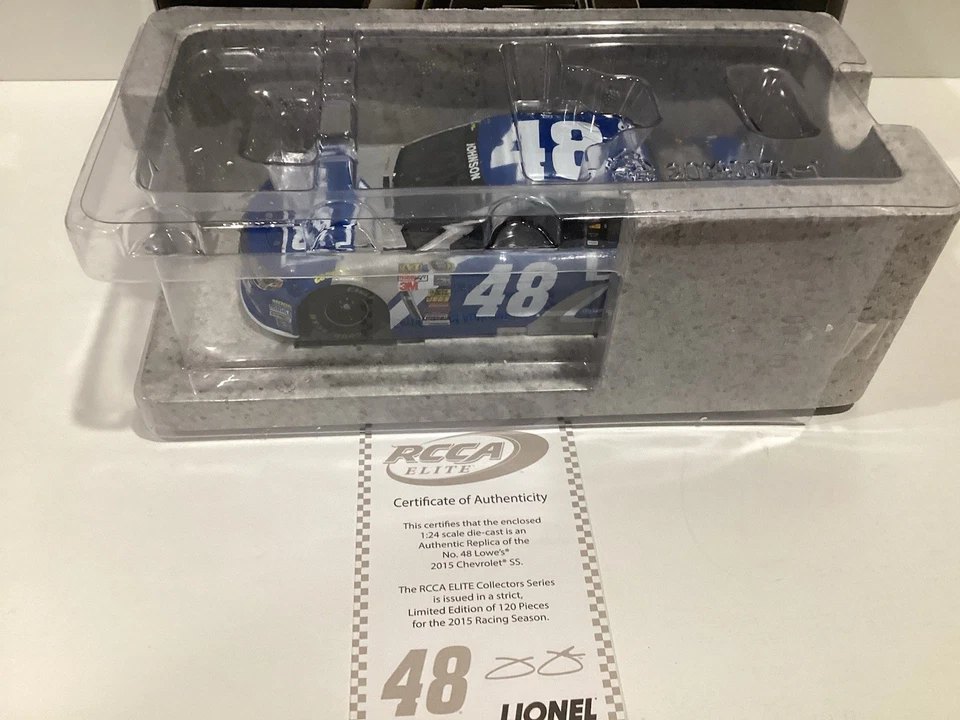 1/24 2015 #48 Jimmie Johnson Lowe’s Chevy SS Elite - Image 2 of 4