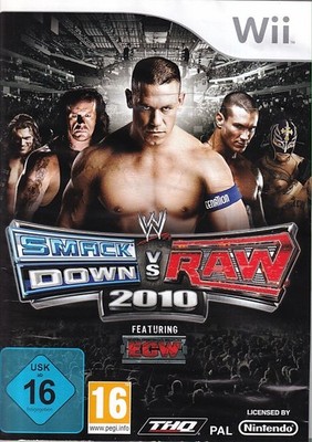 WWE Smackdown vs Raw 2010 [Software Pyramide] WII SEHR GUTER ZUSTAND