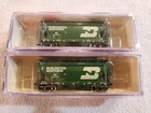 Lot of 2 Series / Set InterMountain N Scale Afc Burlington 2 Bay Hopper 66526