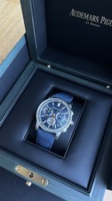 Audemars Piguet Code 11.59 Blue Steel Chronograph Box And Papers