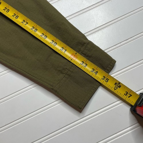 Caterpillar Utility Ripstop L/S Green Work Button Front Shirt Sz 2xl - Picture 6 of 6