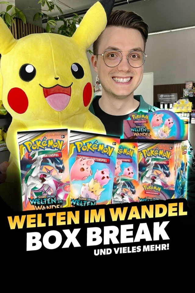 TAG TEAM BREAK! Pokemon Auktionen ab 1€! Booster Breaks & viel mehr!