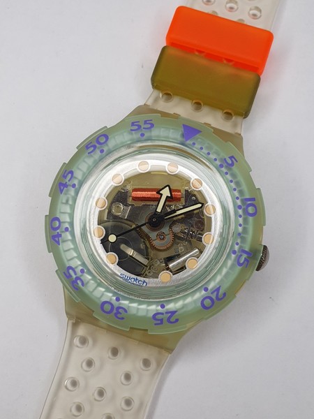 Swatch Scuba Jelly Bubbles SDK104 - funktioniert - 38mm