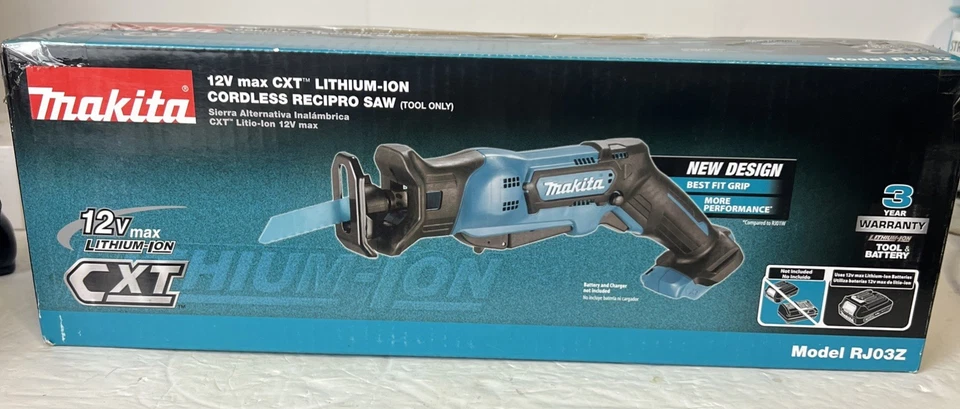 Makita RJ03Z 12V Max CXT Lithium-Ion Cordless Reciprocating Saw, Tool Only - Image 2 of 4